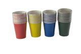 Colored Paper Beverage Cups - 170ml - 10pcs