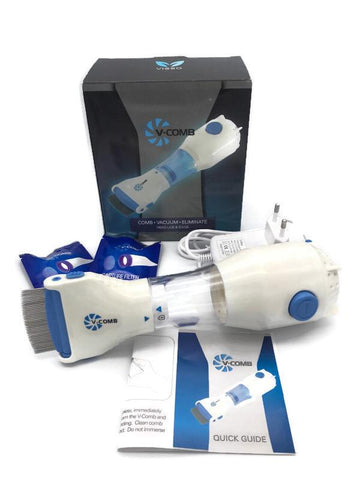 V Comb Electronic Head Lice Remover