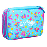 Smiggle Neon Double Hardtop Pencil Case
