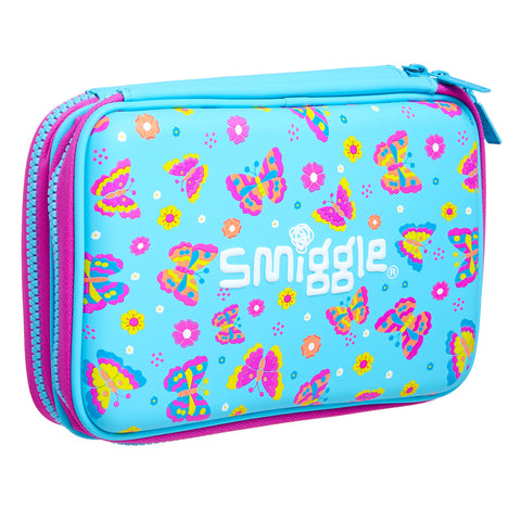 Smiggle Neon Double Hardtop Pencil Case