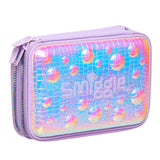 Smiggle Pizazz Double Up Hardtop Pencil Case - Purple