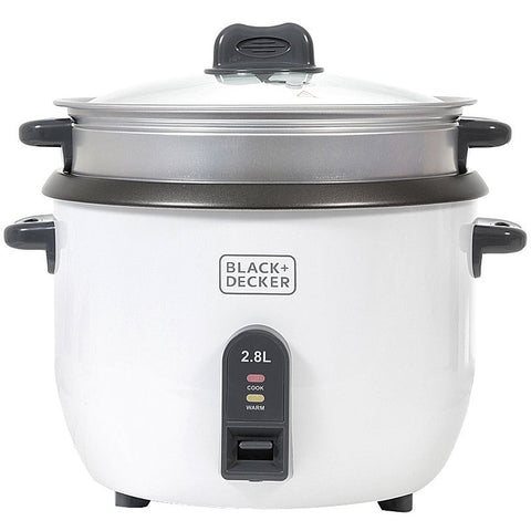 Black+Decker 2.8 Liter Non-Stick Rice Cooker