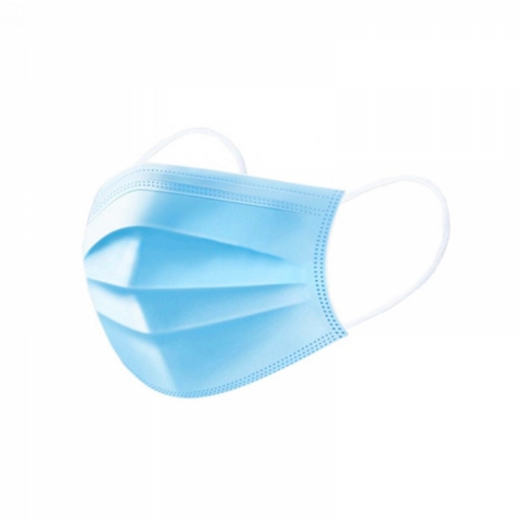 3 Layer Surgical Face Masks - 50 Pack