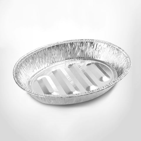 Target Pack Aluminium Foil Container with Lid - 1200ml - 5pcs - Oblong Shape