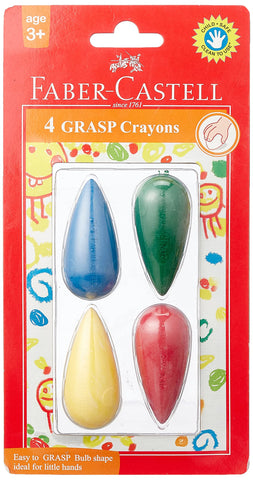 Faber-Castell 4 Grasp Crayons
