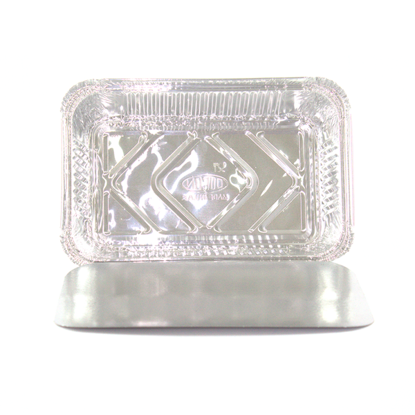 Target Pack Aluminium Foil Container with Lid - 750ml - 10pcs