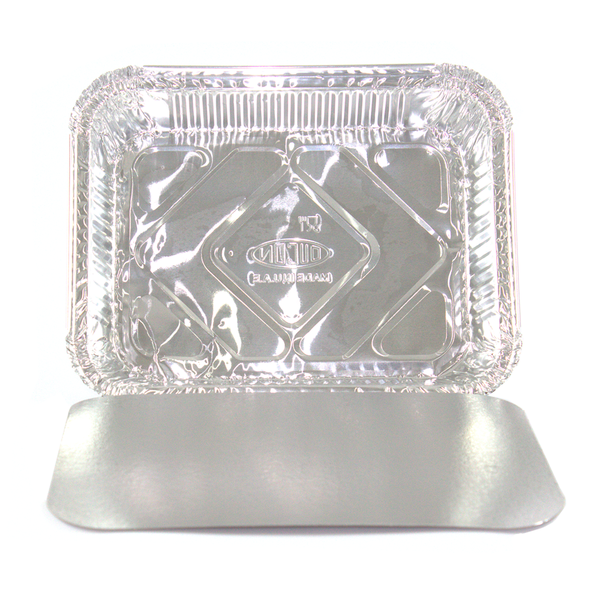 Target Pack Aluminium Foil Container with Lid - 1200ml - 5pcs