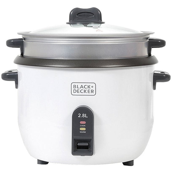 Black+Decker 1.8 Liter Rice Cooker with Steam Tray – Pettah Online