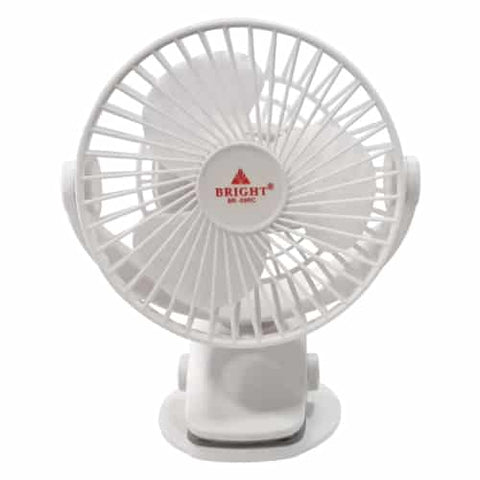 Bright Rechargeable Mini Clip Fan