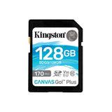 Kingston Canvas Go Plus SD Cards - Full Size