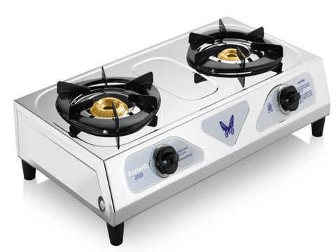 Butterfly Two Burner LPG Stove - 2000
