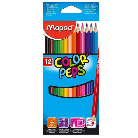 Maped Color Peps 12 Color Pencils